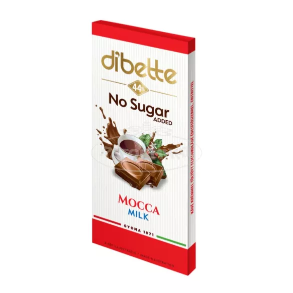 Dibette NAS Mocca Milk kávékrémmel töltött tejcsoki 80g