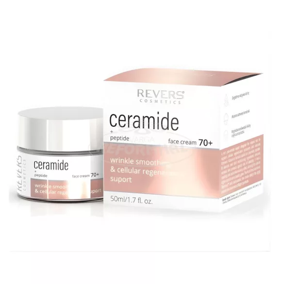 Revers anti-aging bőrfiatalító és ránctalanító arckrém 70+ ceramidokkal és peptidekkel 50ml