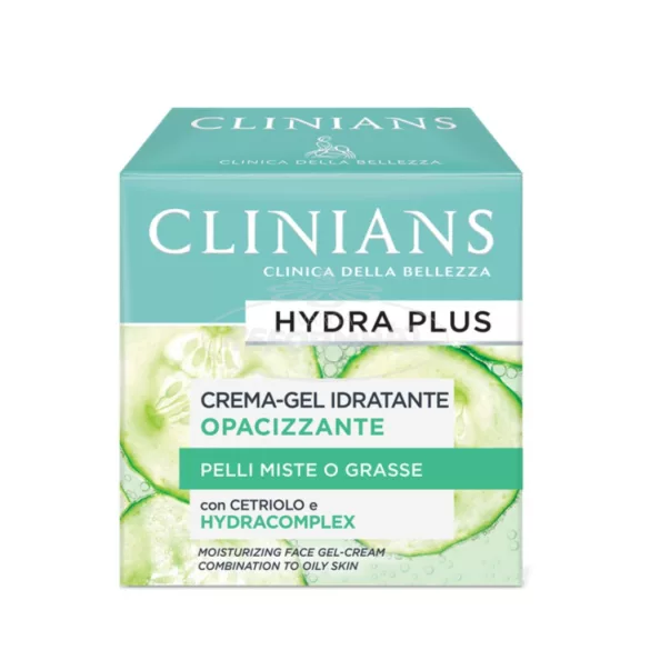 Clinians Hydra Plus mattító arckrém gél zsíros bőrre 50ml