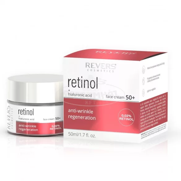 Revers arckrém 50+ retinol+hialuronsav 50ml