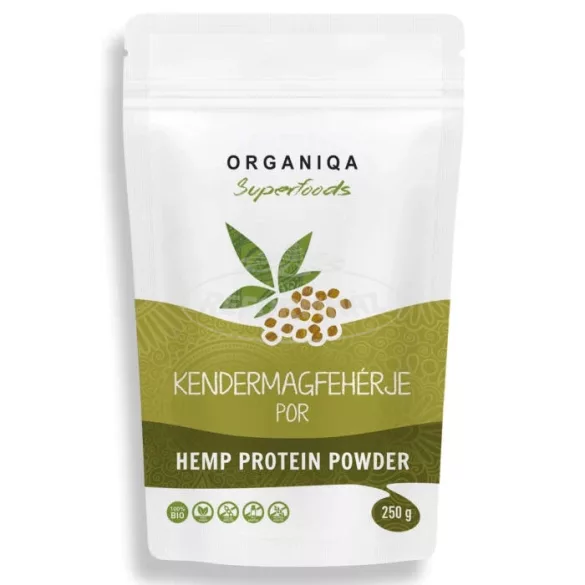 Organiqa bio Kendermag fehérje por 250g