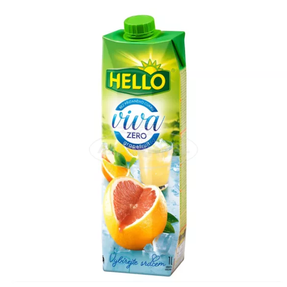 Hello viva Zero Grapefruit gyümölcslé 1l