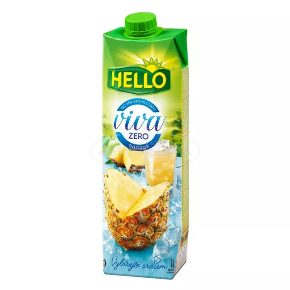 Hello viva Zero Ananász gyümölcslé 1l