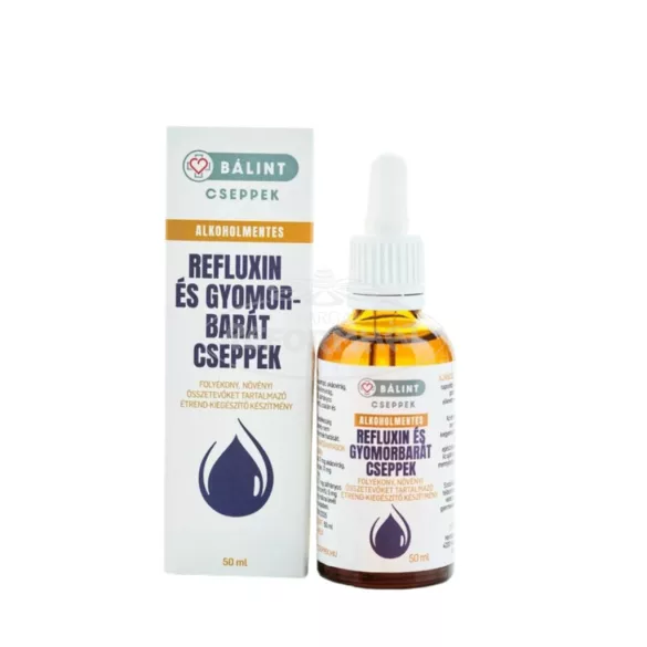 Bálint cseppek Refluxin és gyomorbarát alkoholmentes 50ml