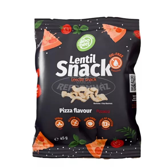 Abonett Lencsés Snack Pizza ízű 45g