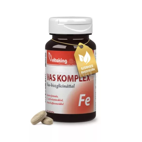 Vitaking Vas Komplex Vas- biszglicináttal 60x