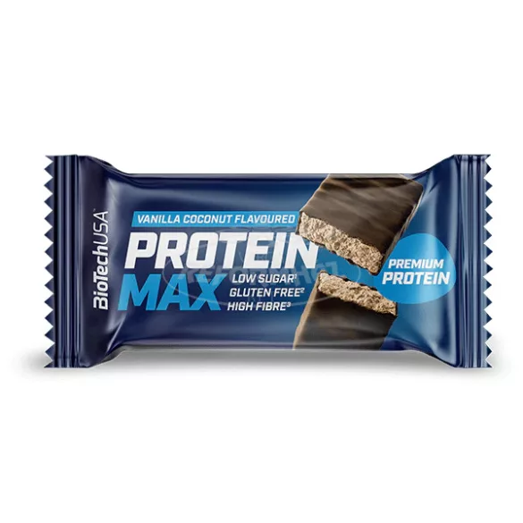 Biotech Usa Protein Max fehérjeszelet kókusz vanília 45g