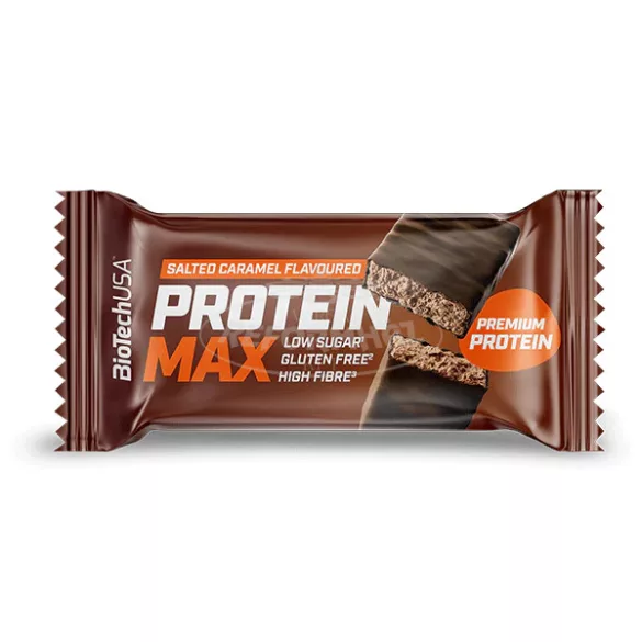 Biotech Usa Protein Max fehérjeszelet sós karamell 45g