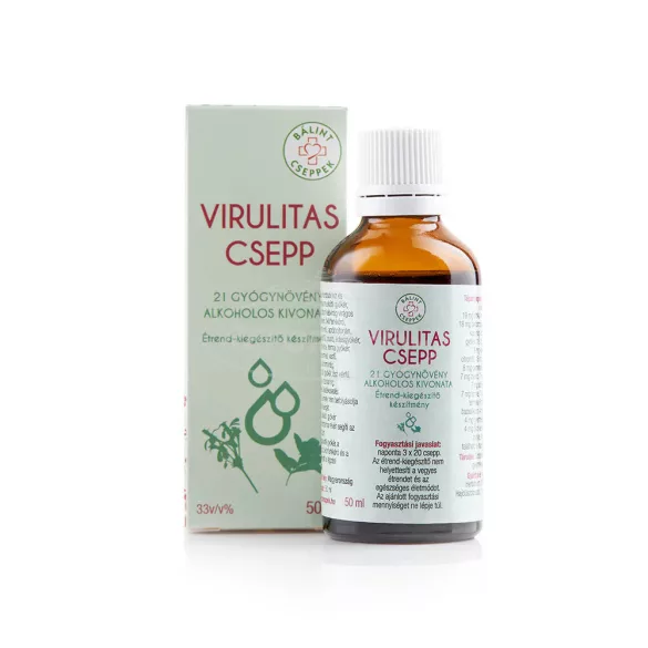 Bálint cseppek Virelitas cseppek alkoholmentes 50ml