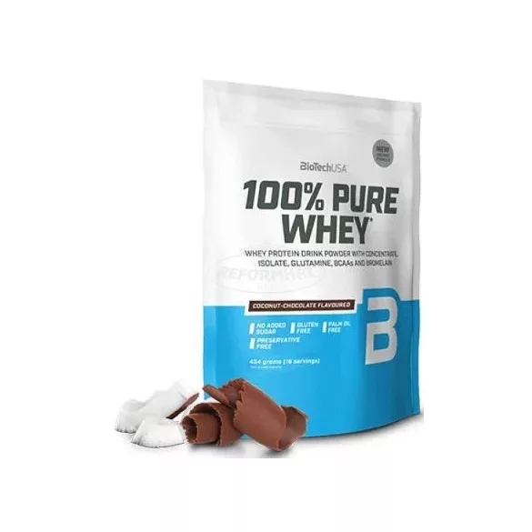 Biotech Usa 100% pure Whey kókusz-csokoládé 454g