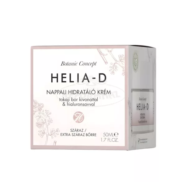 Helia-D Botanic Concept Nappali Hidratáló Krém Száraz / Extra Száraz Bőrre 50ml