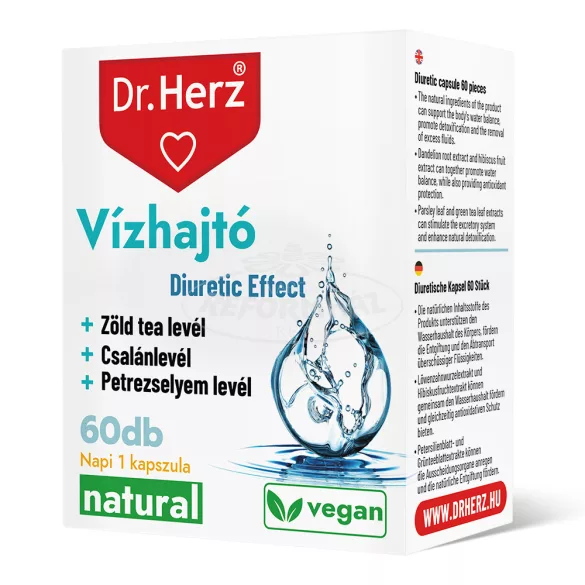 Dr Herz Vízhajtó kapszula 60x