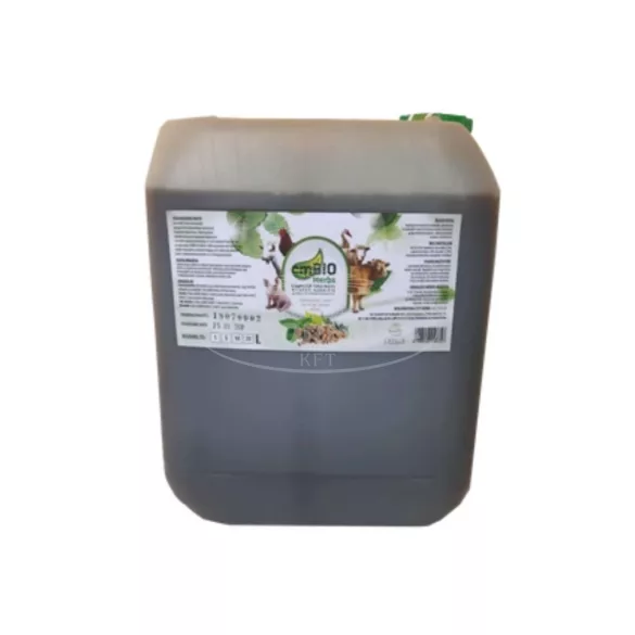 EmBIO Herbs takarmény-kiegészítő szárnyasok és növényevő  haszonállatok részére 10l