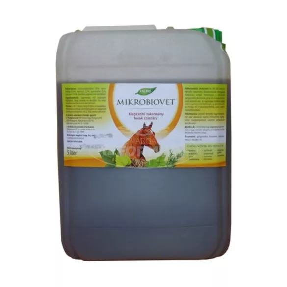 Mikrobiovet takarmány-kiegészítő lovak részére 5l