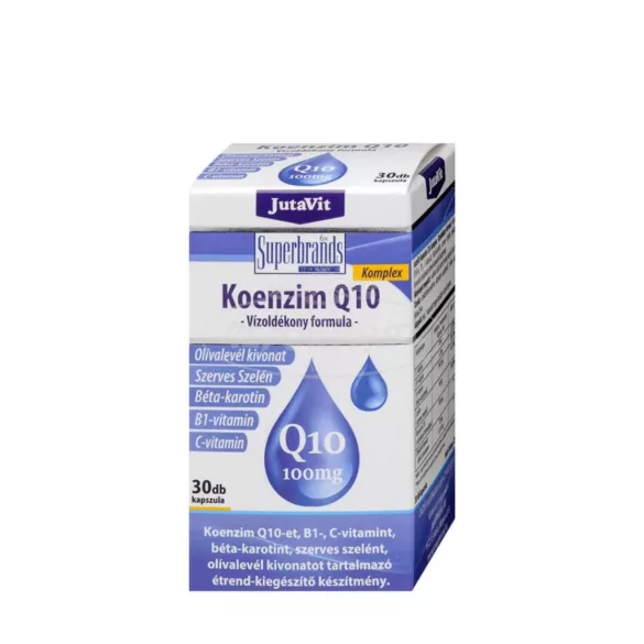 Jutavit vízoldékony Koenzim q10 100mg kapszula 30x