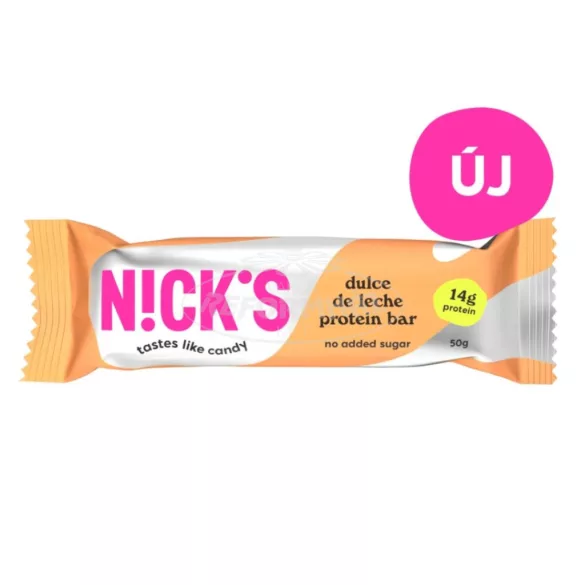 Nick's Dulce de leche karamellás proteinszelet 50g