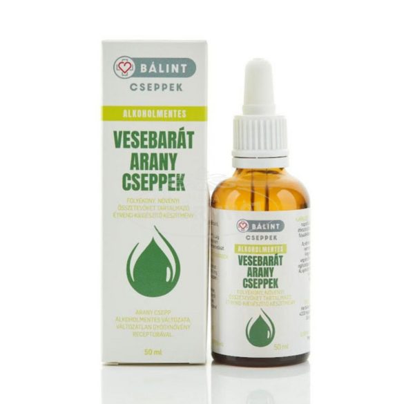 Bálint cseppek Vesebarát Arany csepp alkoholmentes 50ml