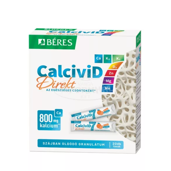 Béres CalciviD 7 Direkt granulátum 20db