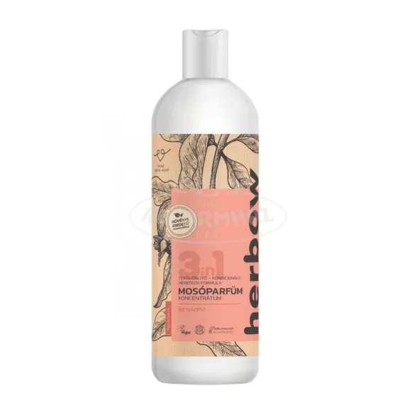 Herbow 3in1 Öblítő és mosóparfüm konc. Légy boldog 1000ml