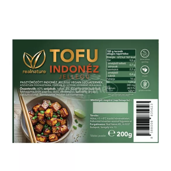 Real Nature Tofu Indonéz 200g