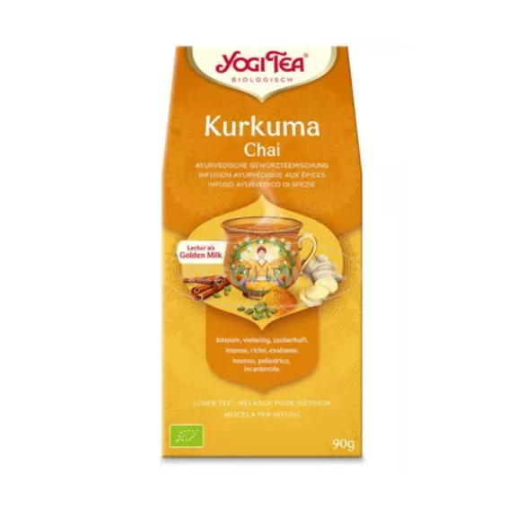 Yogi bio tea Kurkuma chai szálas 90g