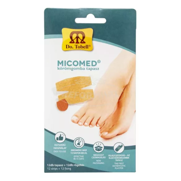 Do.Tobell Micomed körömgomba tapasz 12x +12Rögzítő 12x