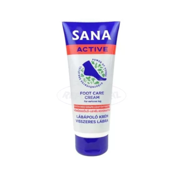 Sana active lábápoló krém visszeres lábra 100ml