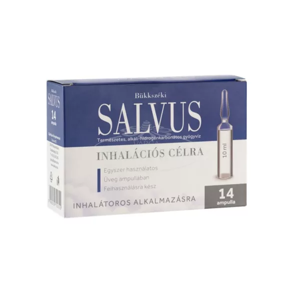 Salvus Gyógyvíz Inhalációs célra 14x