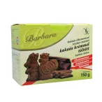   Barbara gm kakaós krémmel töltött kakaós keksz állatfigurás 180g