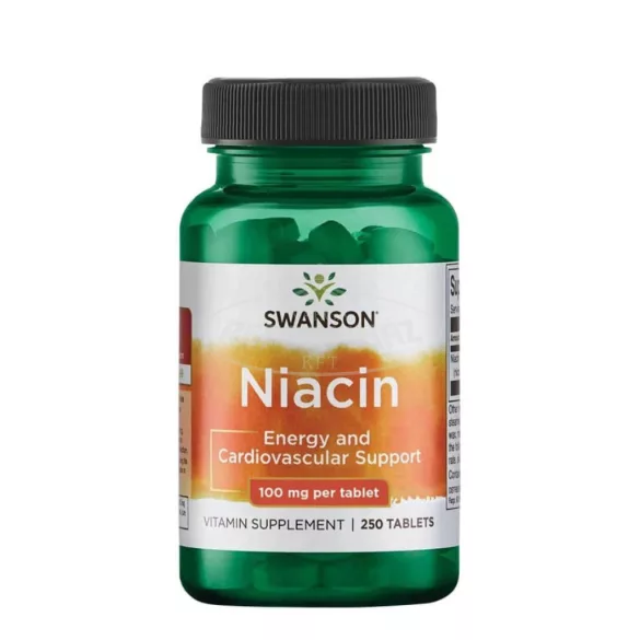 Swanson Niacin 100mg tabletta 250x