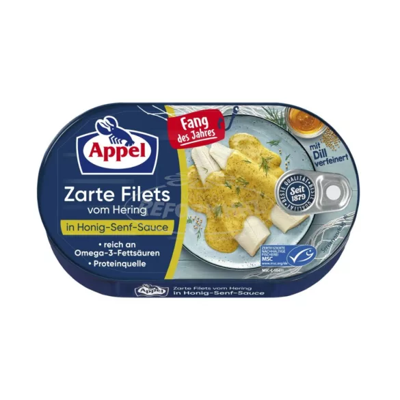 Appel Hering filé mézes mustáros szószban 200g