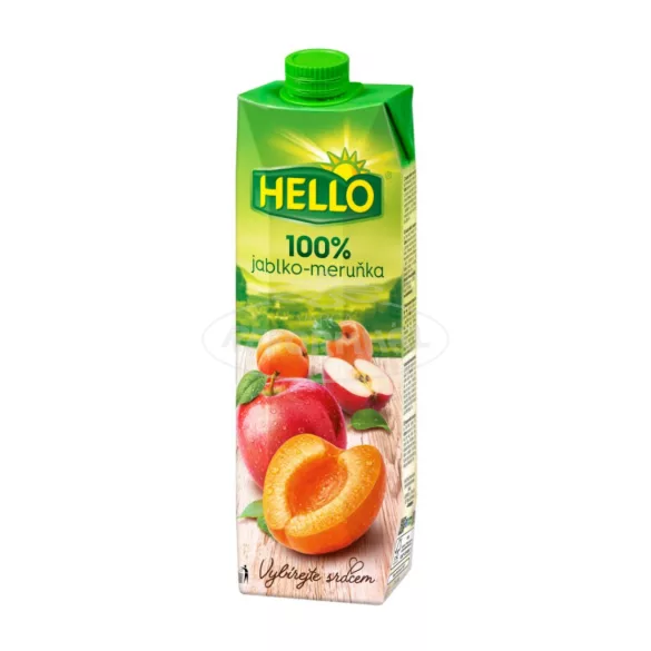 Hello Alma és Sárgabarack 100% 1l
