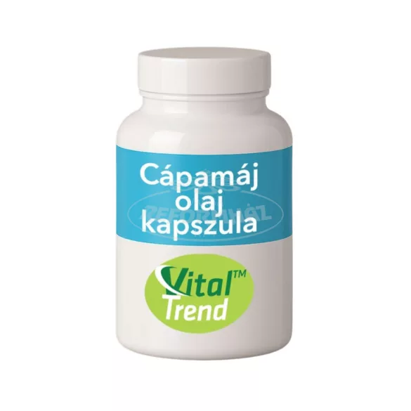 VitalTrend Cápamájolaj 500mg lágyzselatin kapszula 120x