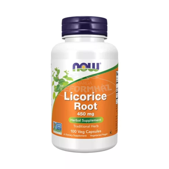 Now Licorice Root 450mg édesgyökér kapszula 100x