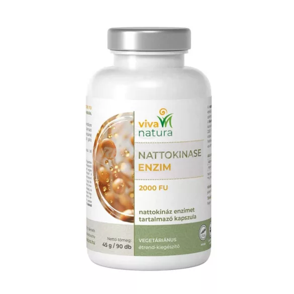 Viva Natura Nattokinase enzim 2000 FU kapszula 90x