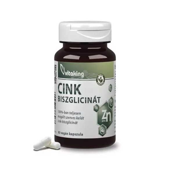 Vitaking Cink-biszglicinát kapszula 60x