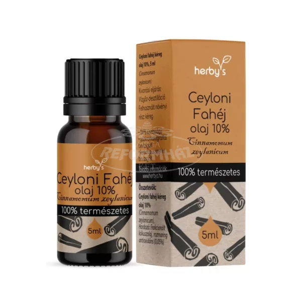 Herby's Ceyloni fahéj kéreg olaj 10% FOOD GRADE 5ml