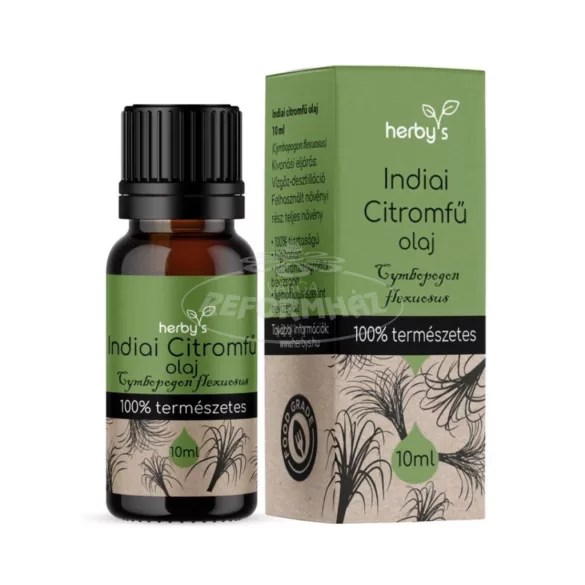 Herby's Indiai citromfű olaj FOOD GRADE 10ml