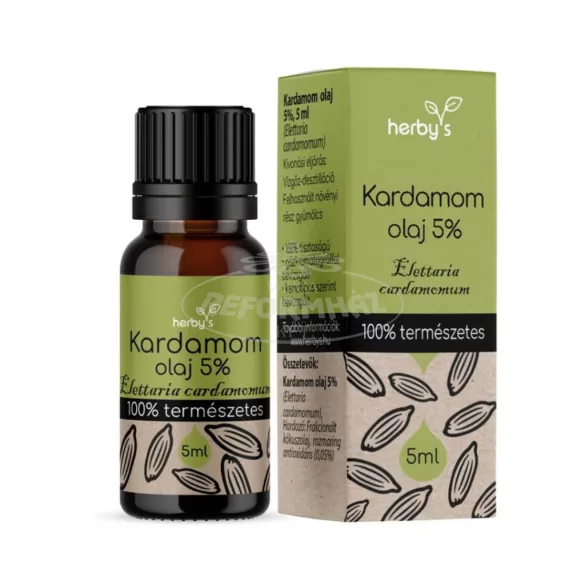 Herby's Kardamom olaj 5% FOOD GRADE 5ml