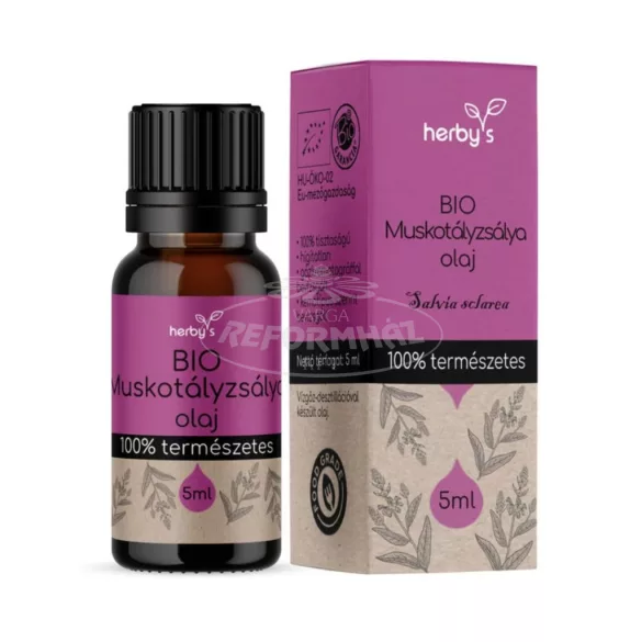Herby's Muskotályzsálya olaj FOOD GRADE 5ml