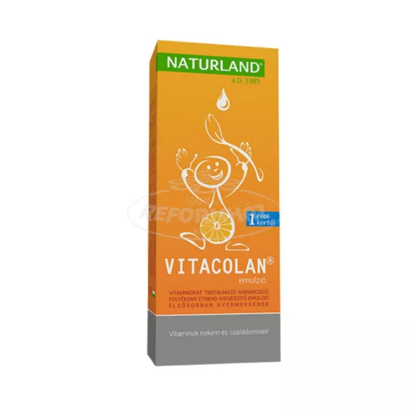 Naturland Vitacolan emulzió 1éves kortól 250ml
