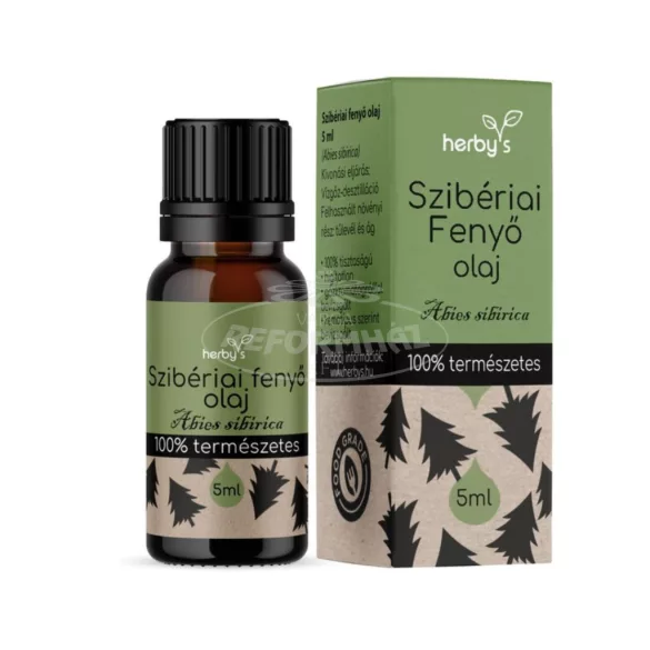 Herby's Szibériai fenyő olaj FOOD GRADE 5ml