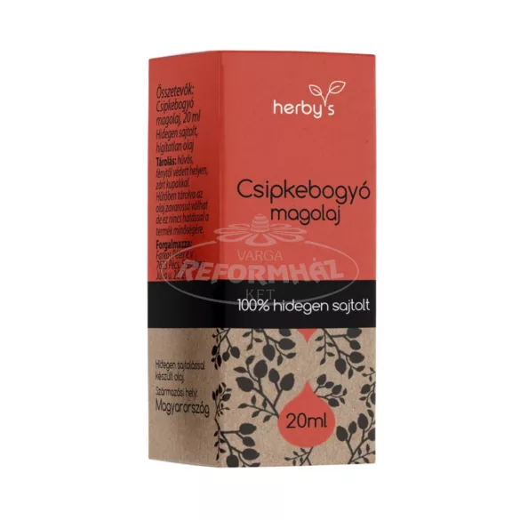 Herby's Csipkebogyó magolaj hidegen sajtolt 100% 20ml