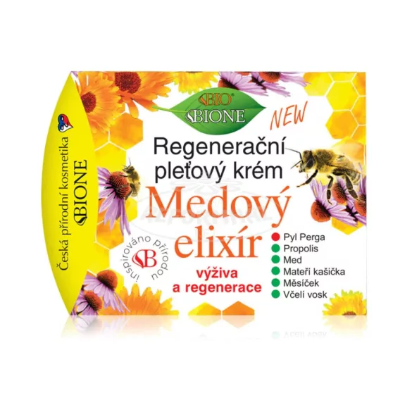 Bione Méz elixír regeneráló arckrém 51ml
