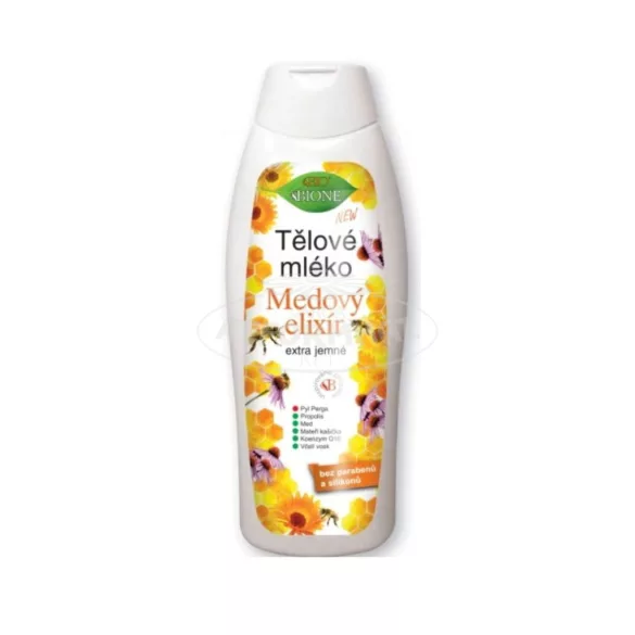 Bione Méz elixír testápoló 500ml