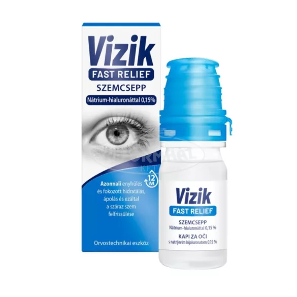 Vizik Fast relief szemcsepp 10ml