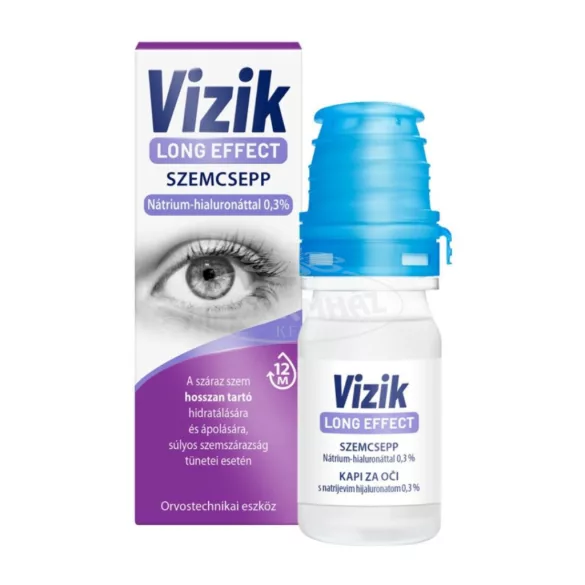 Vizik Long effect szemcsepp 10ml