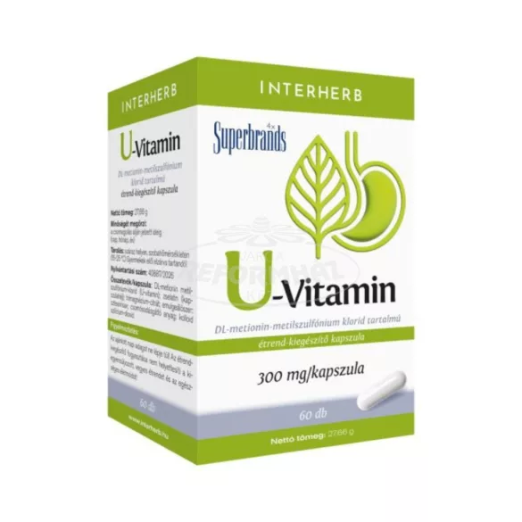 Interherb U-vitamin 300mg kapszula 60x