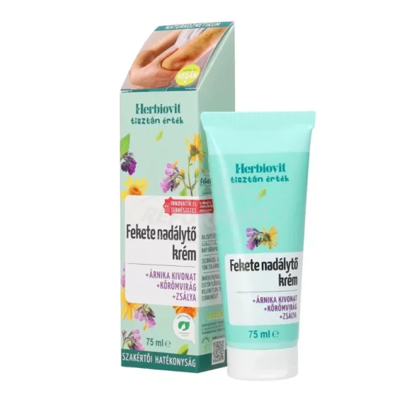 Herbiovit Fekete nadálytő krém tubus 75ml