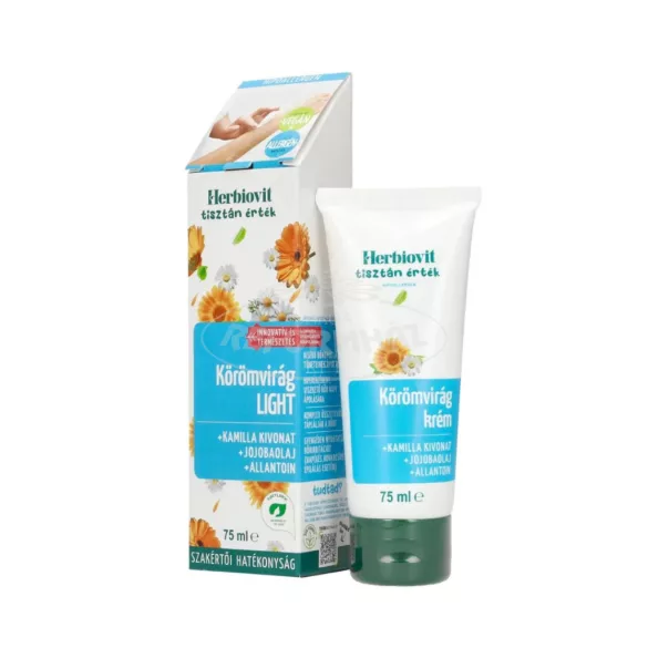 Herbiovit Körömvirág Light hipoallergén tubus 75ml